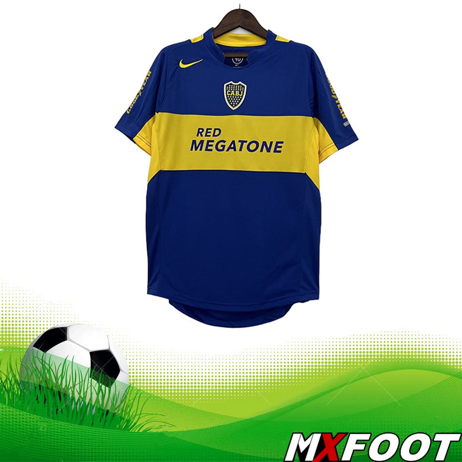 Créer Son Nouveau Maillot de Foot Boca Juniors Retro Domicile 2010 2011