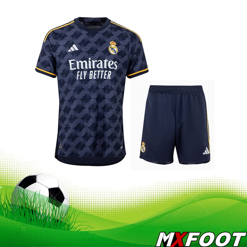 Numero Nouveau Ensemble Maillot Real Madrid Exterieur Short