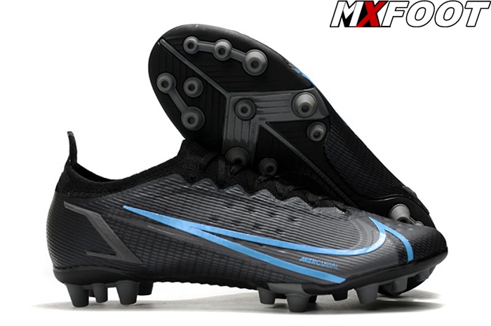 Créer Son Nouveau Nike Chaussures de Foot Vapor 14 Elite PRO AG Noir Pas Chere Soldes