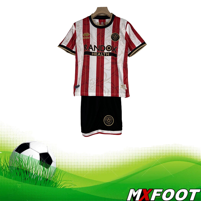 Photo Nouveau Maillot De Foot Sheffield United Enfant Special Edition